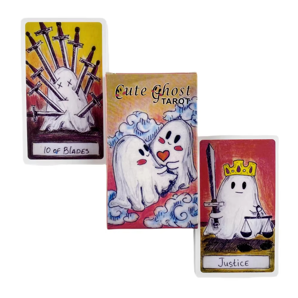 Party Games Group - Uroczy Zestaw Zabawek Tarot z Duchami,
