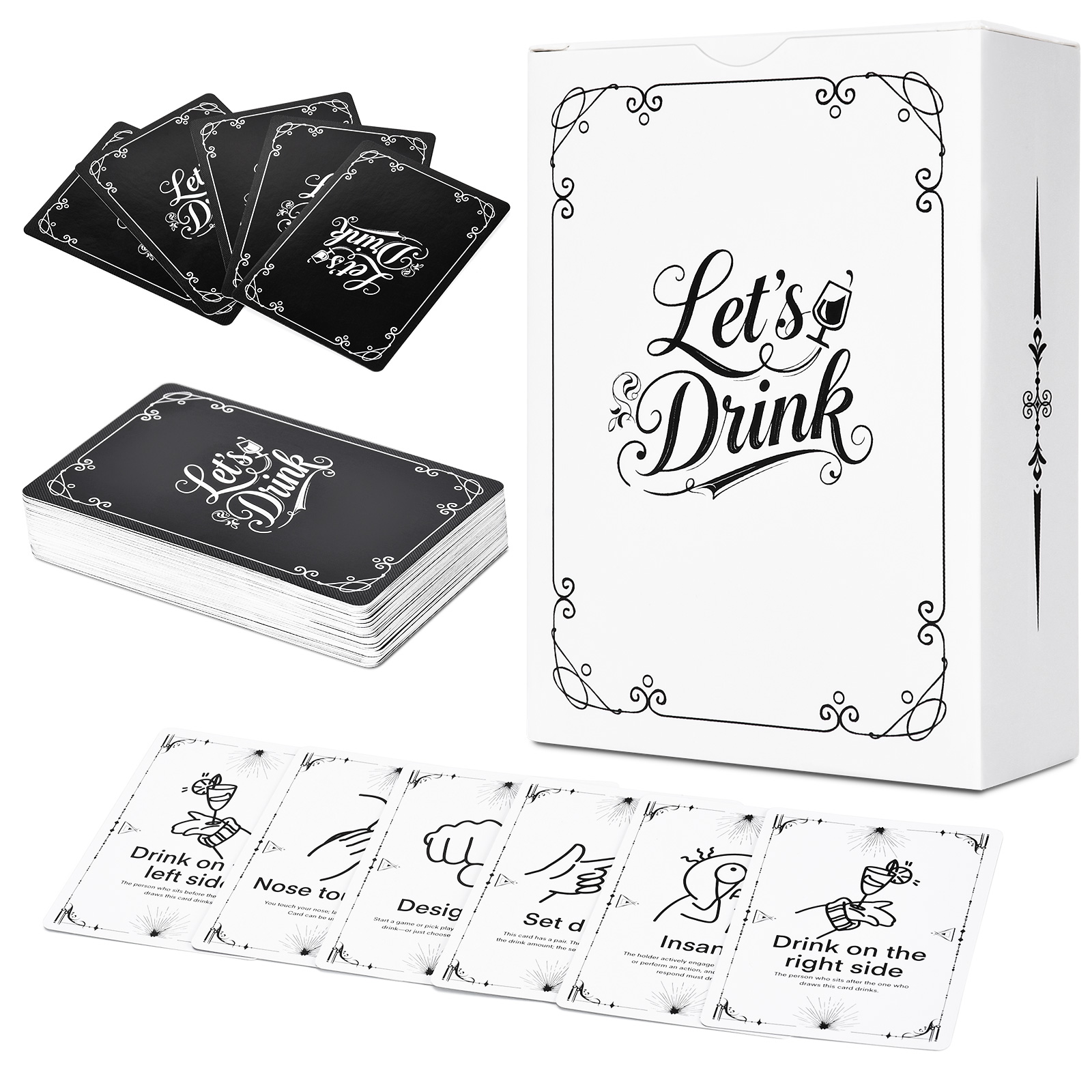 Party Games Night - Karty do gier alkoholowych dla dorosłych