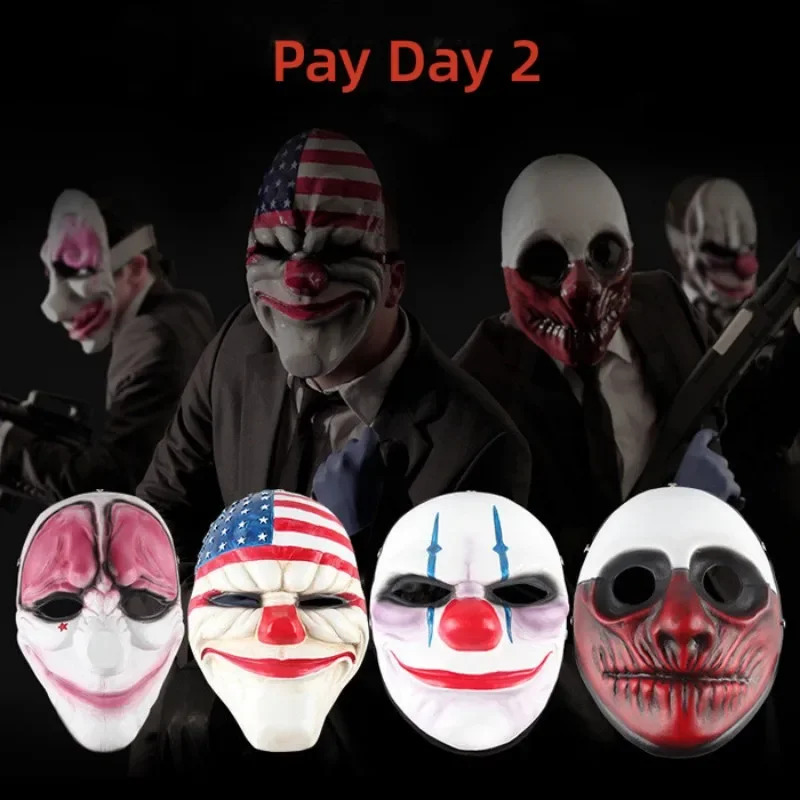 Maska PVC Pay Day 2 z Steam, c – Party Games Steam recenzja i cena