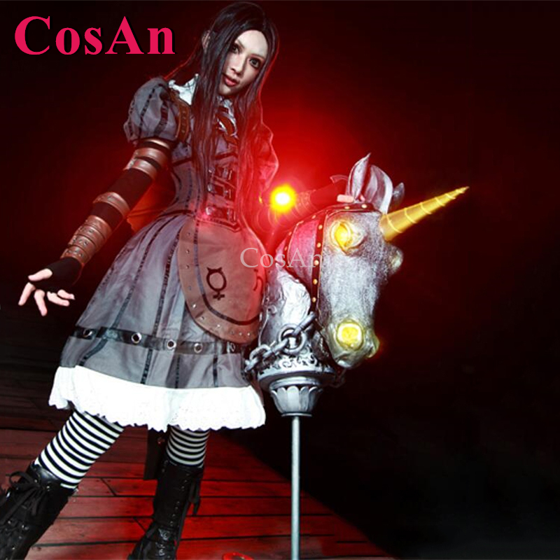 Kostium Cosplay Alice Liddell  – Party Games Steam recenzja i cena