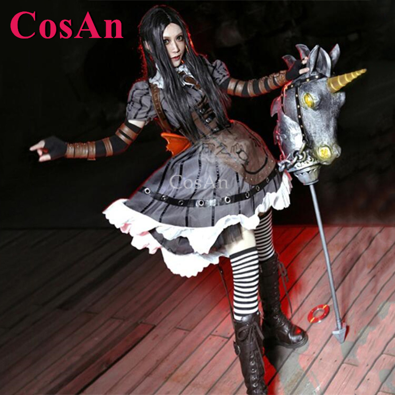 Kostium Cosplay Alice Liddell  – Party Games Steam recenzja i cena