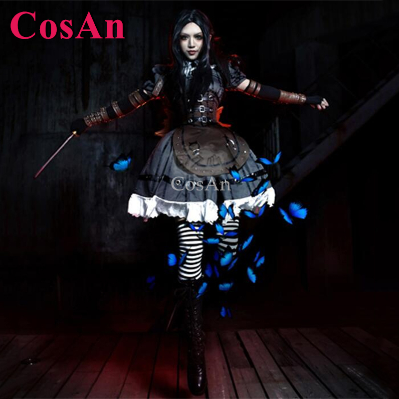Kostium Cosplay Alice Liddell  – Party Games Steam recenzja i cena