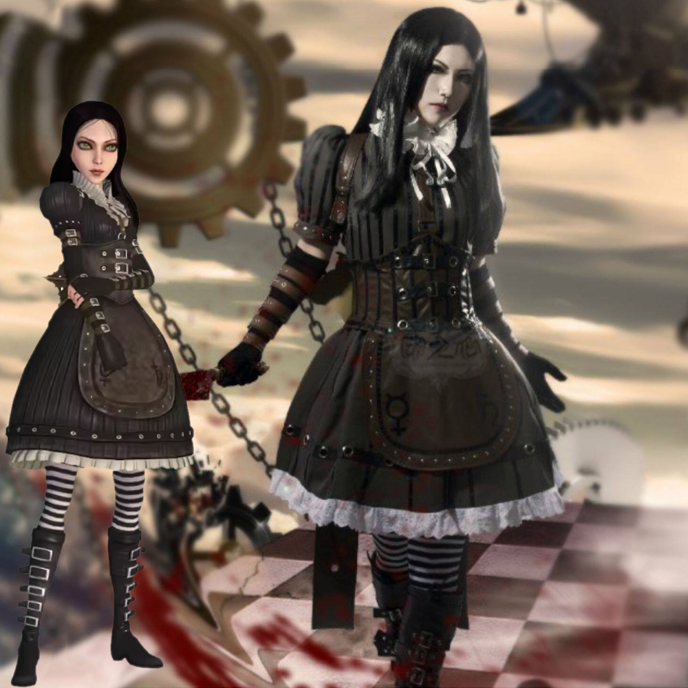 Kostium Cosplay Alicji Liddell – Party Games Steam recenzja i cena