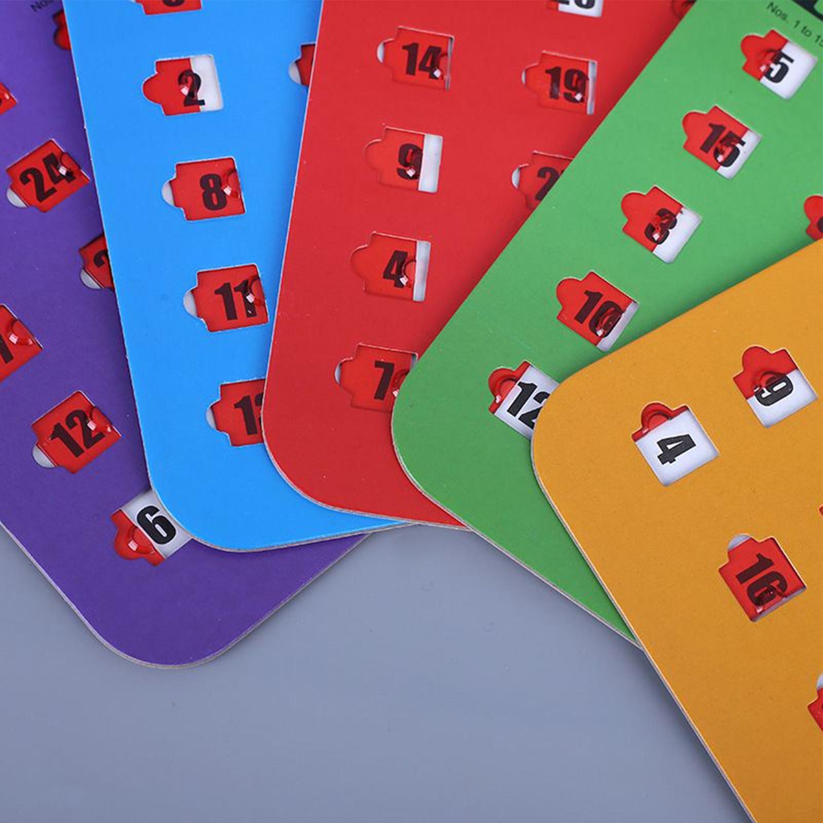 5 sztuk kart do gry bingo z du – Party Games Large Groups recenzja i cena