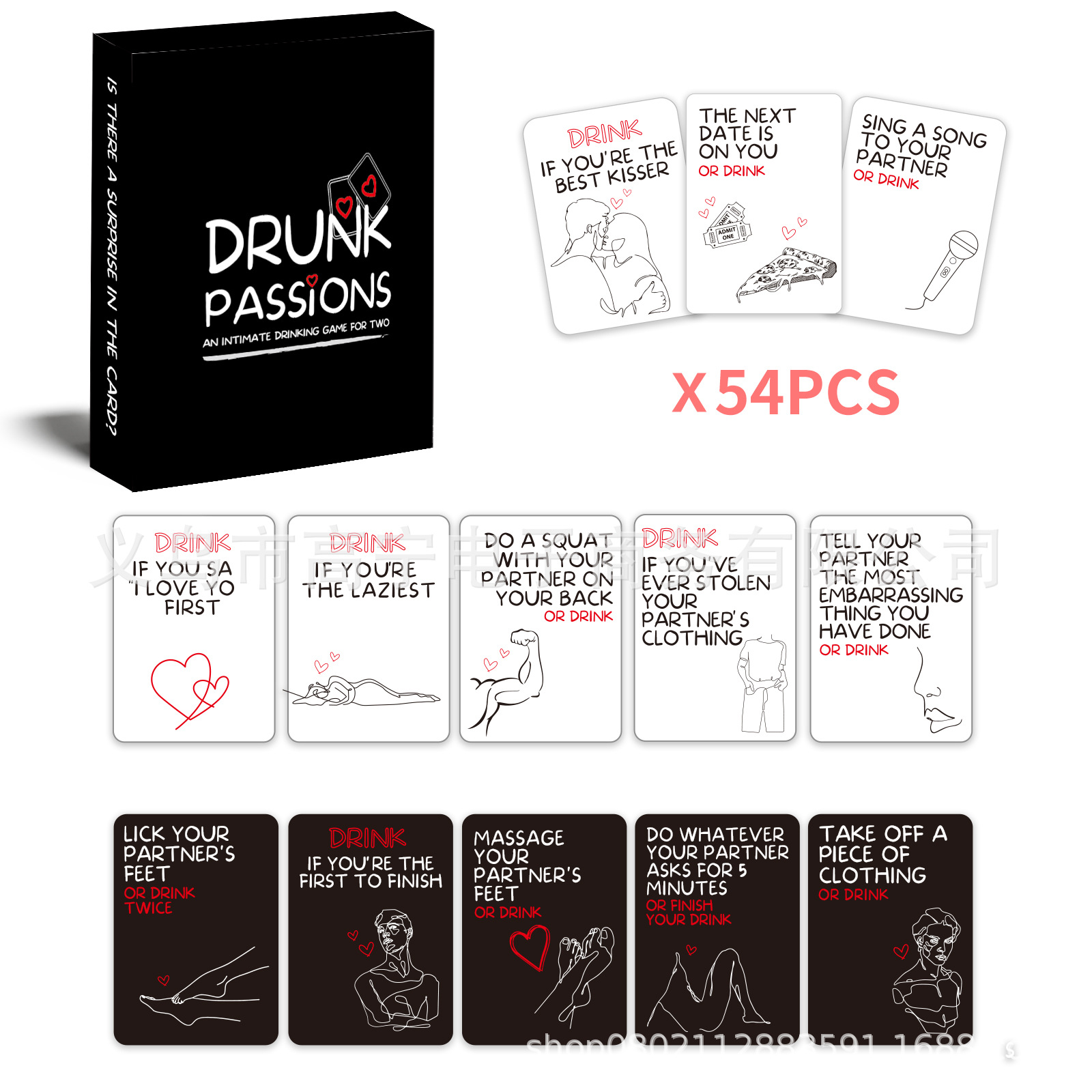 Zabawna gra dla par pijących,  – Party Games Night recenzja i cena