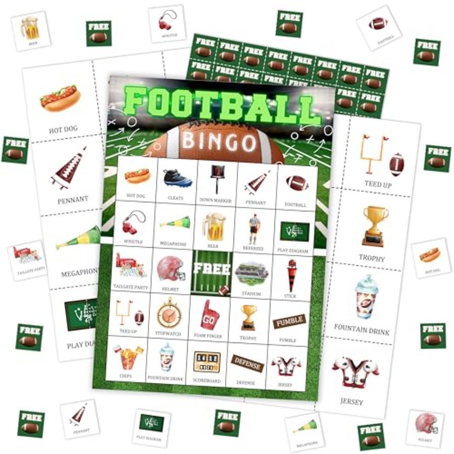 Karta do gry Bingo na imprezę  – Party Games Large Groups recenzja i cena